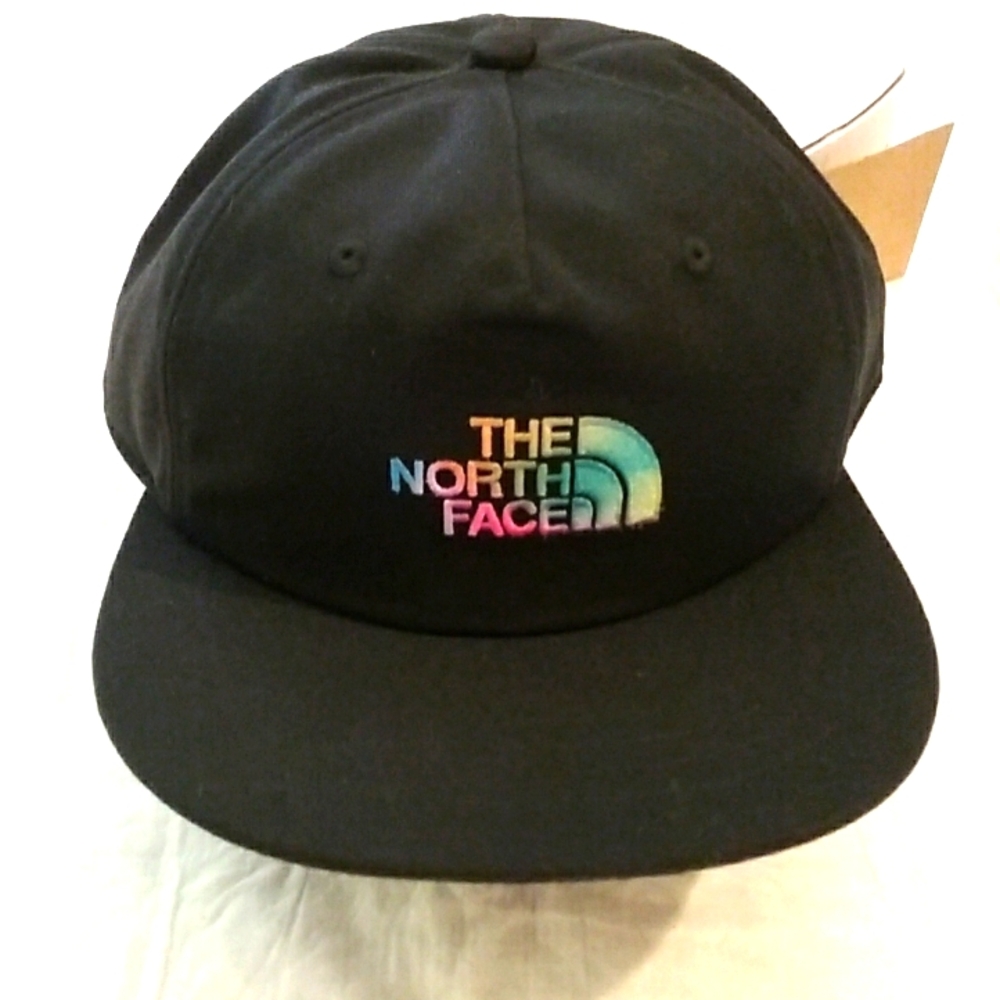 The North Face NWT Ball Cap Rainbow Embroidered OS